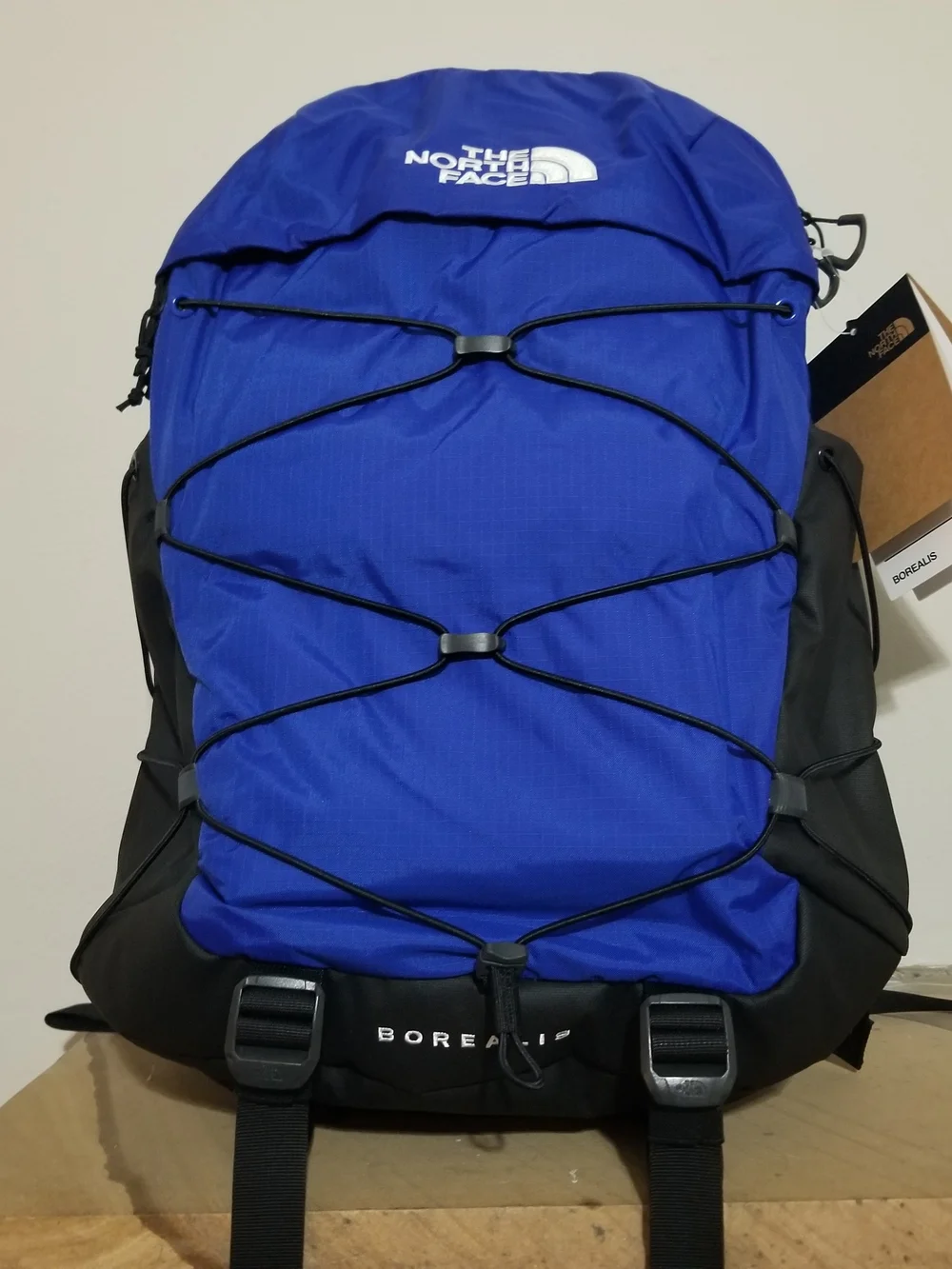NEW! The North Face Borealis Backpack - Royal Blue & Black NWT